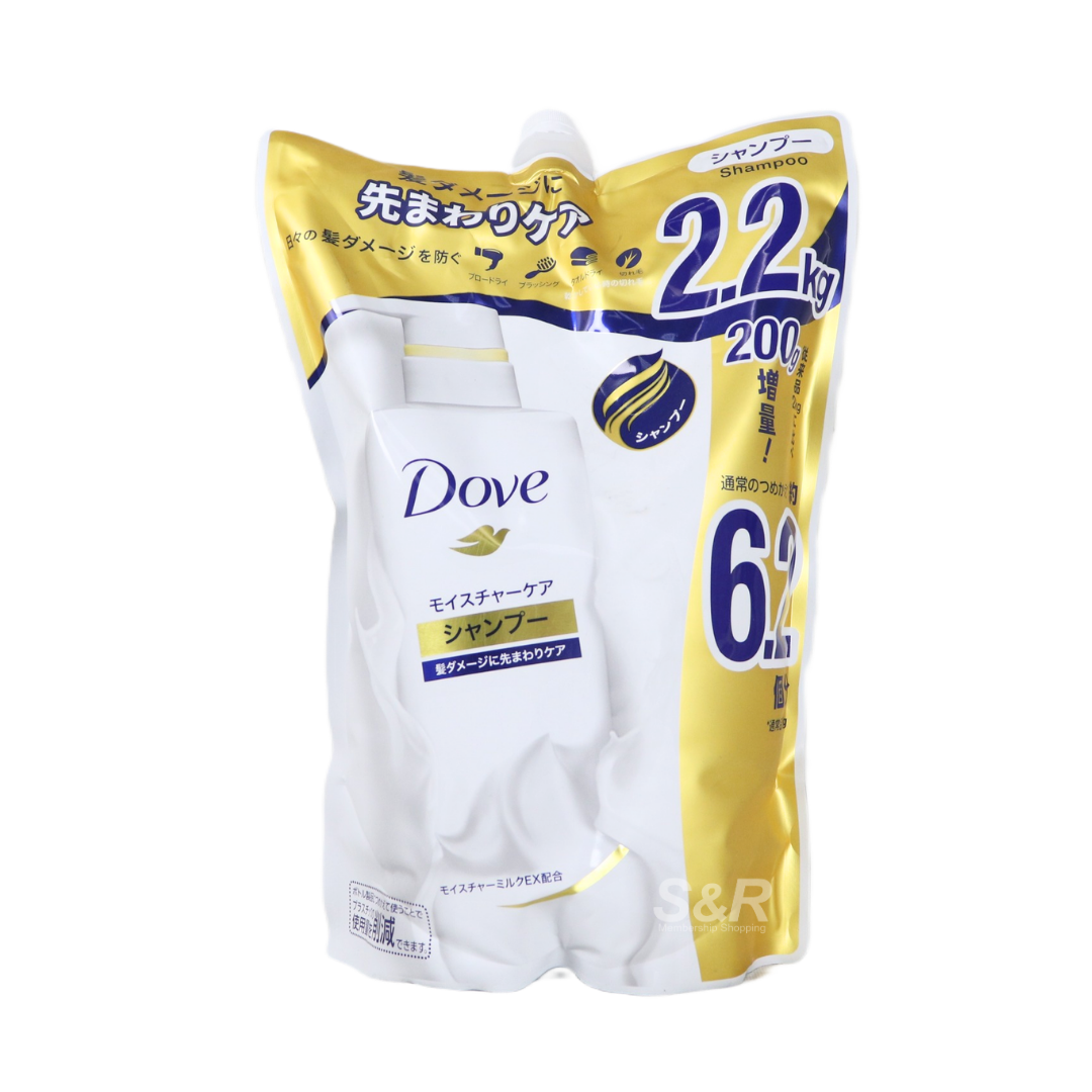 Dove Moisture Shampoo Refill 2.2kg